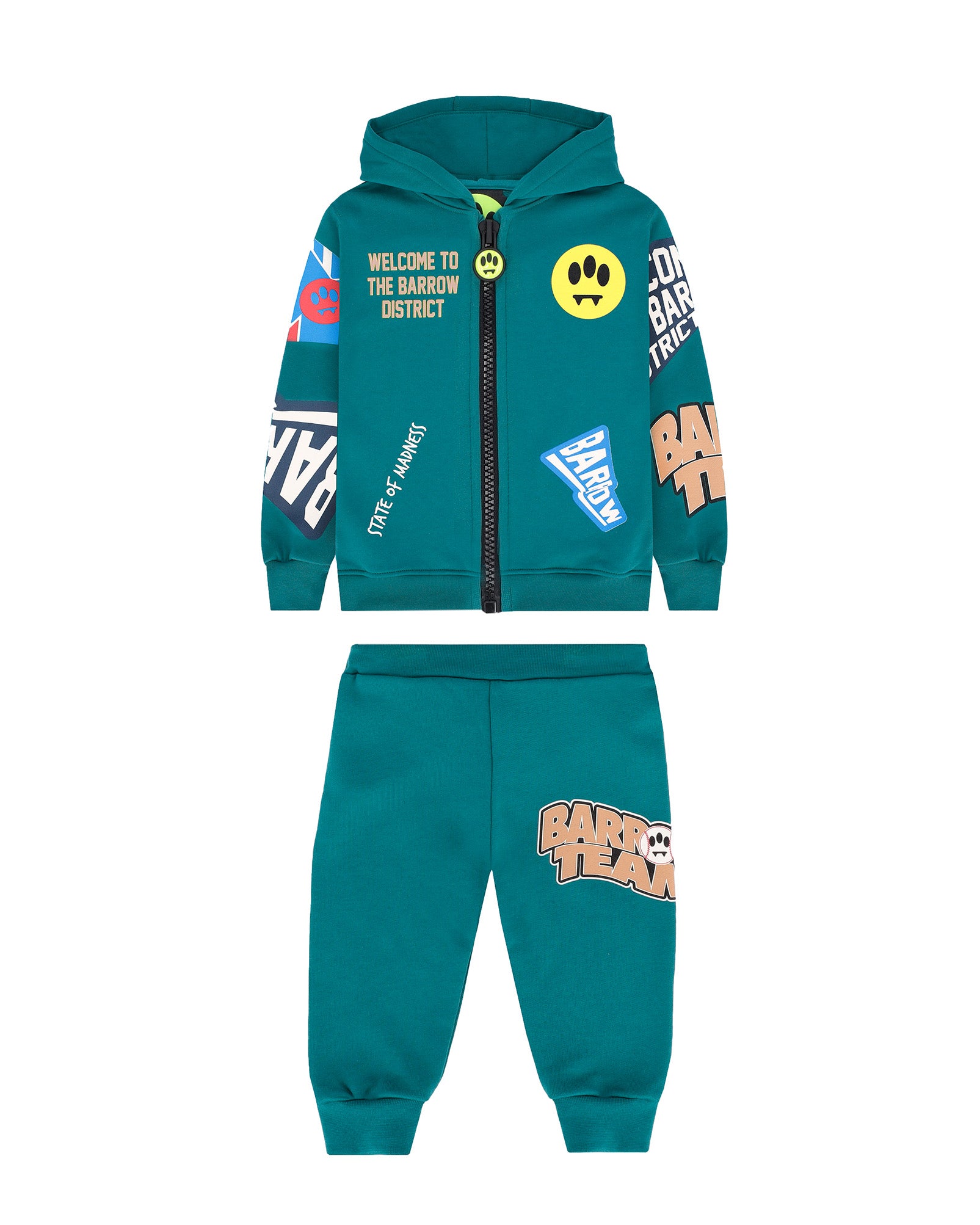 Barrow Kids Completo Tuta con Stampe per Neonati