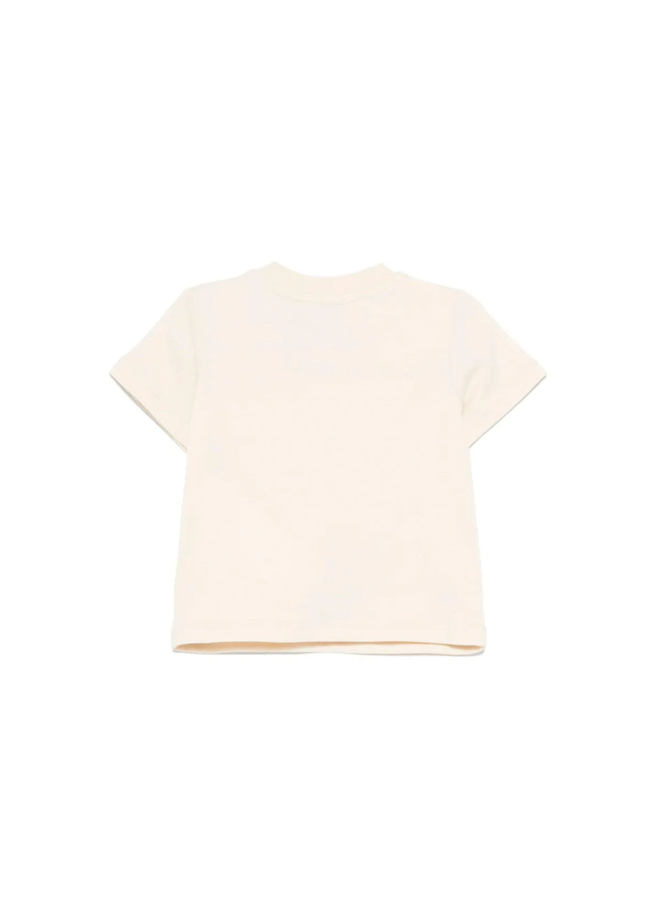 Moschino Kids T-shirt Beige con Ricamo Teddy per Neonati