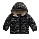 Blauer Kids Giubbino con Cappuccio Nero/Beige Unisex Blauer Bryant per Neonati