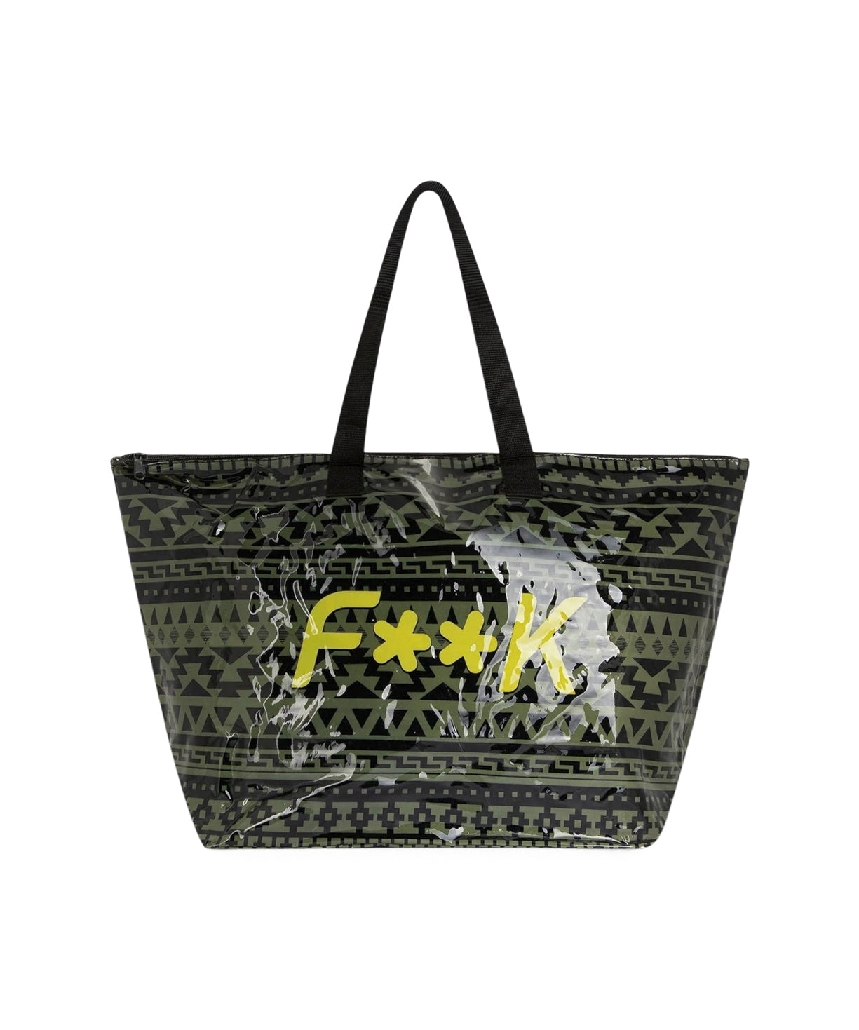 EffeK Shopping Bag Nera con Fantasia per Bambini