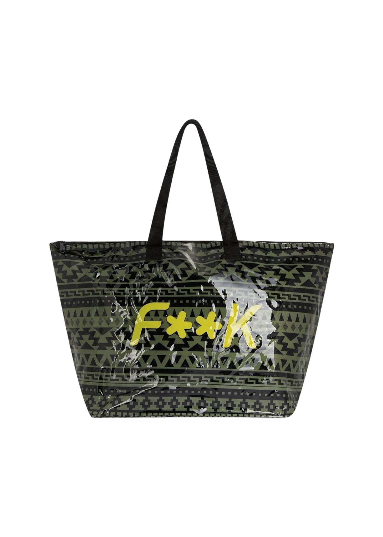EffeK Shopping Bag Nera con Fantasia per Bambini