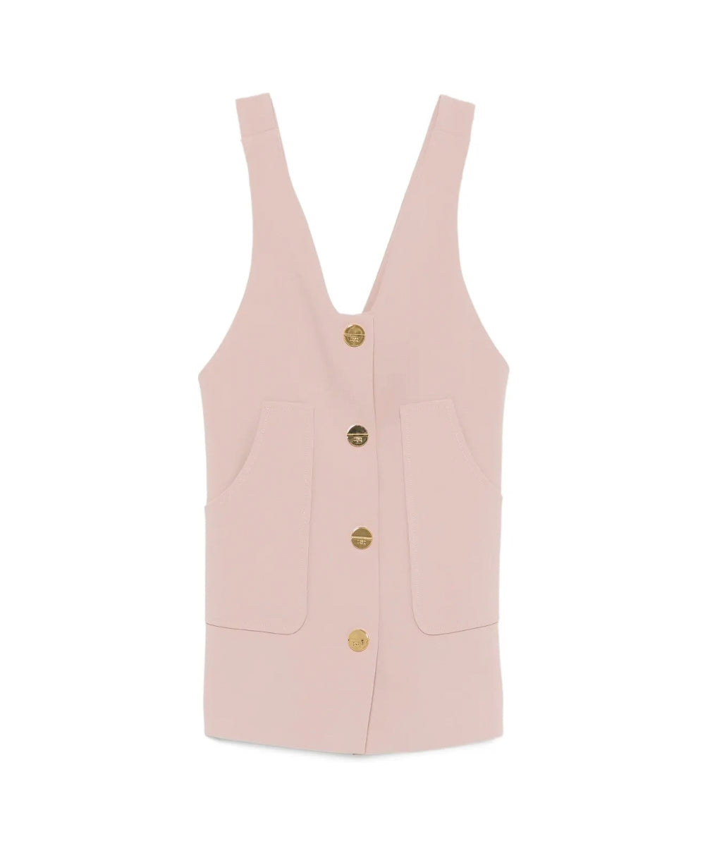 Elisabetta Franchi La Mia Bambina Salopette Sunrise con Tasche per Bambine