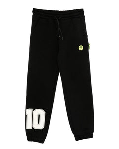 Barrow Kids  Pantalone di Tuta Nero Unisex  per Bambini