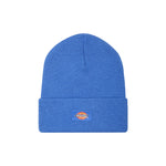 Dickies Kids Cappello Beanie Azzurro con Logo per Bambini