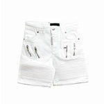 Do Not Conform Short Jeans Bianco per Bambini