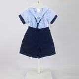 Deolinda Completo Azzurro/Blu Sailor per Neonati