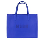 MSGM Kids Borsa Tote Royal con Stampa per Bambine