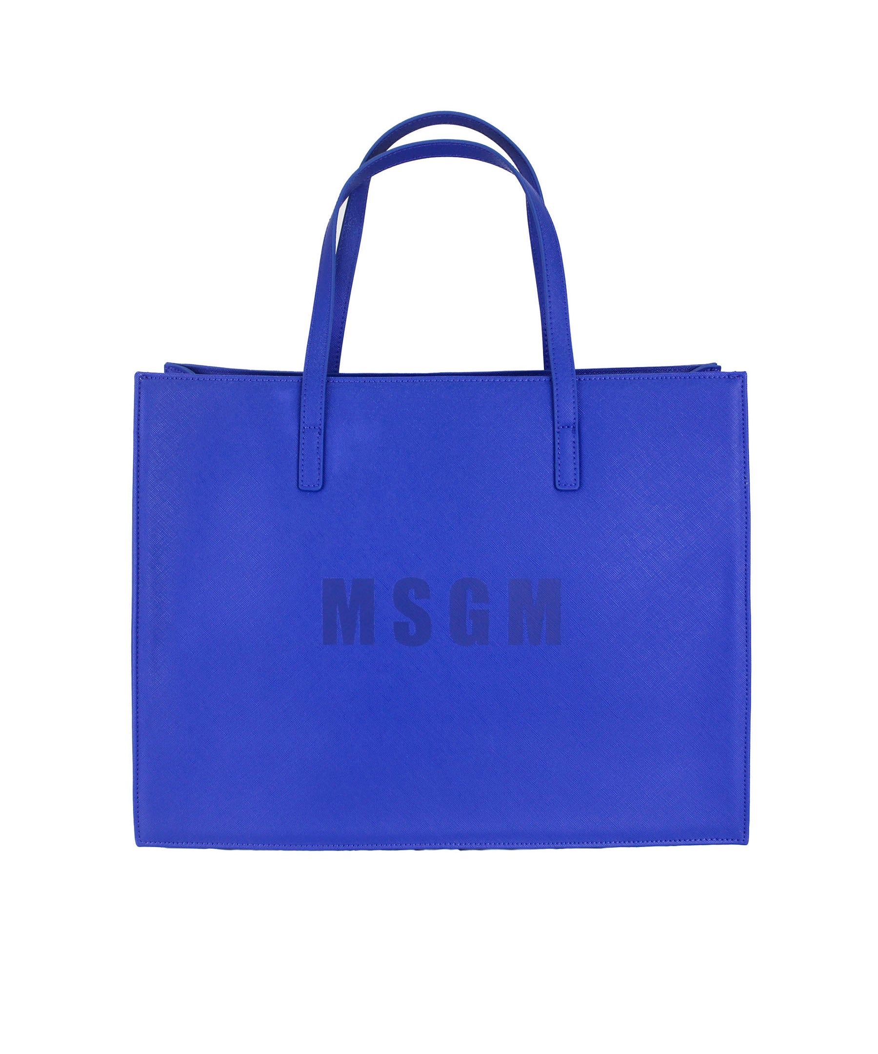 MSGM Kids Borsa Tote Royal con Stampa per Bambine