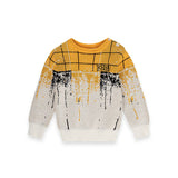 Iceberg Kids Maglione Girocollo Bicolore per Neonati