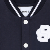 Boss Kids Tutina Navy Pagliaccetto per  Neonati