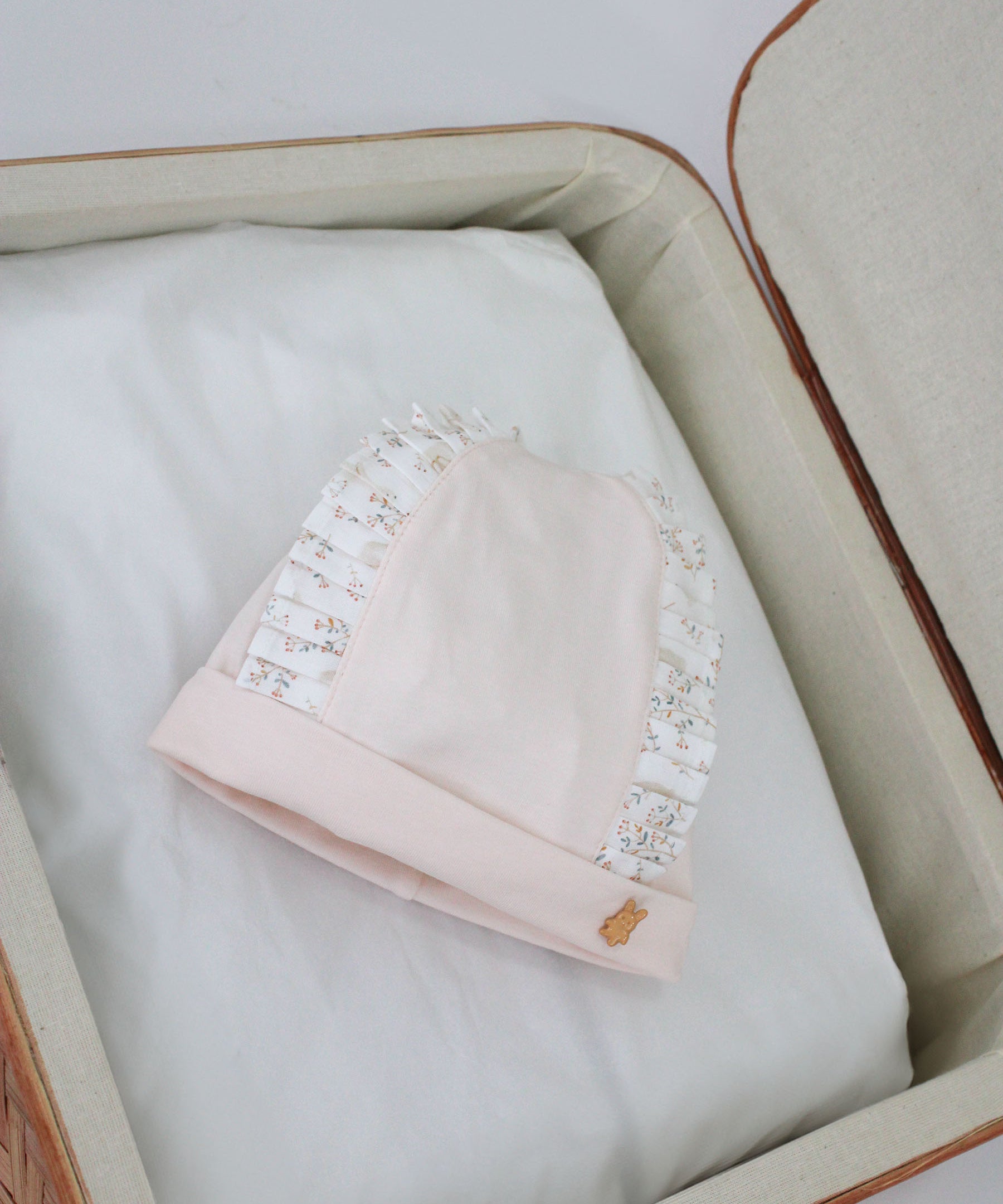 Deolinda Cappello Cipria per Neonate