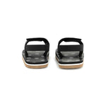 Boss Kids Sandali Neri Pull On con Logo Neonati