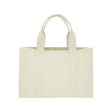 Barrow Kids Borsa Tote Crema con Logo per Bambine (retro)