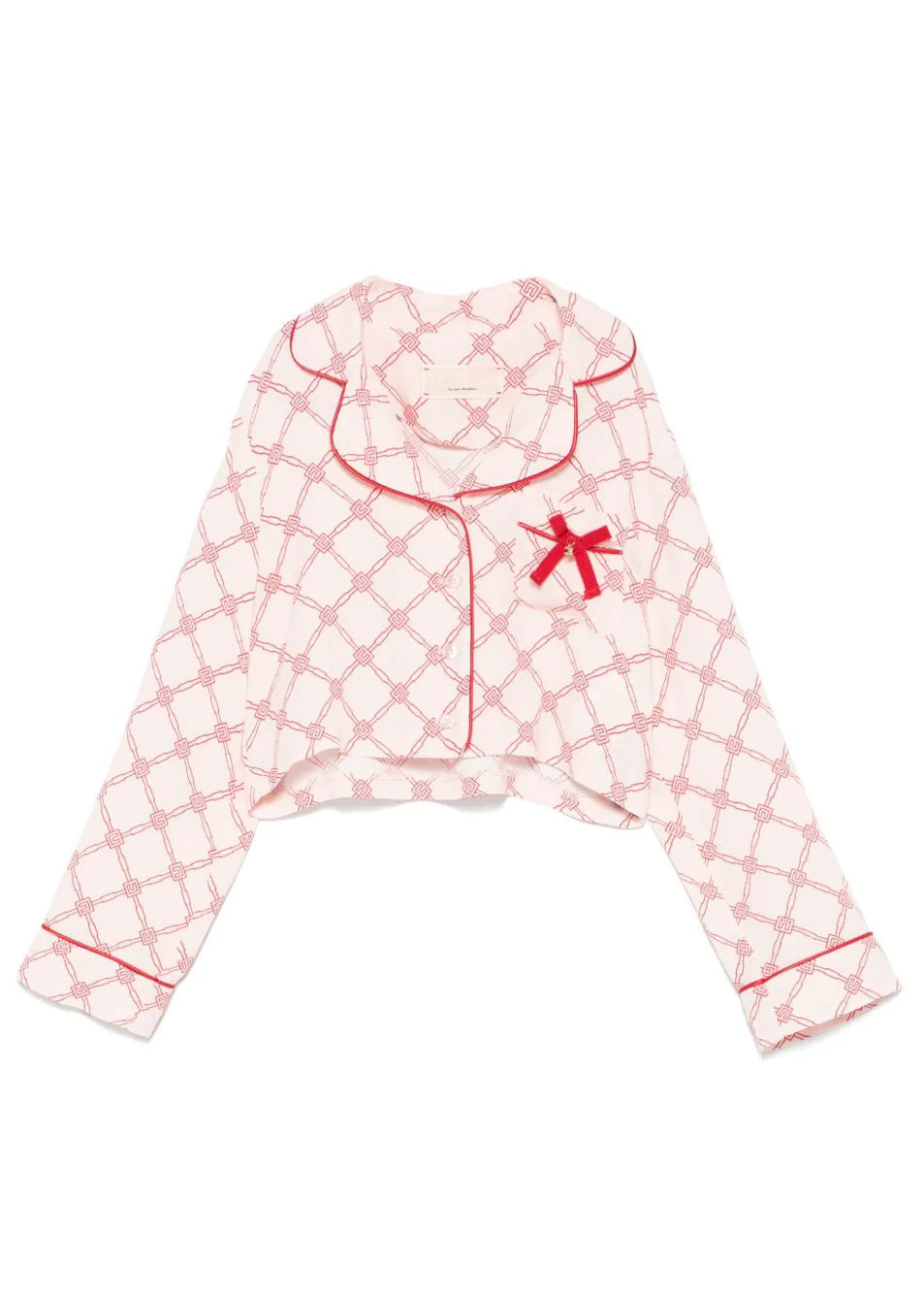 Elisabetta Franchi La Mia Bambina Camicia Rosa/Rosso per Bambine