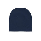 Moschino Kids Cappello Blu Navy con Logo Teddy per Neonati