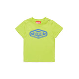 Diesel Kids Green T-Shirt with 1978 Print for Babies