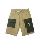 Yes London Beige Bermuda Shorts with Pocket for Kids