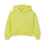 Barrow Kids Felpa con Cappuccio Logo Di Strass per Bambine