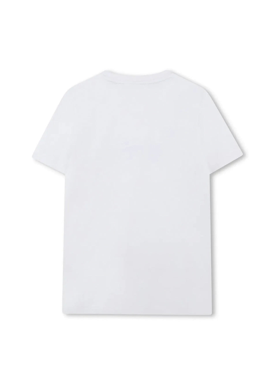 Boss Kids T-shirt Bianca con Stampa per Bambini (retro)