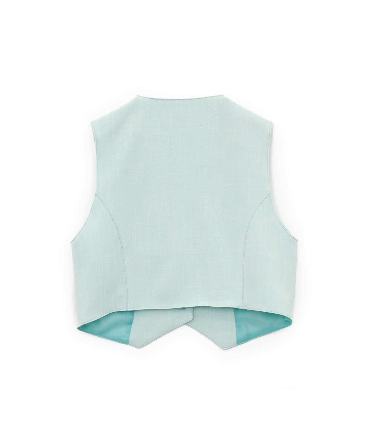 Vicolo Gilet Verde Acqua per Bambine