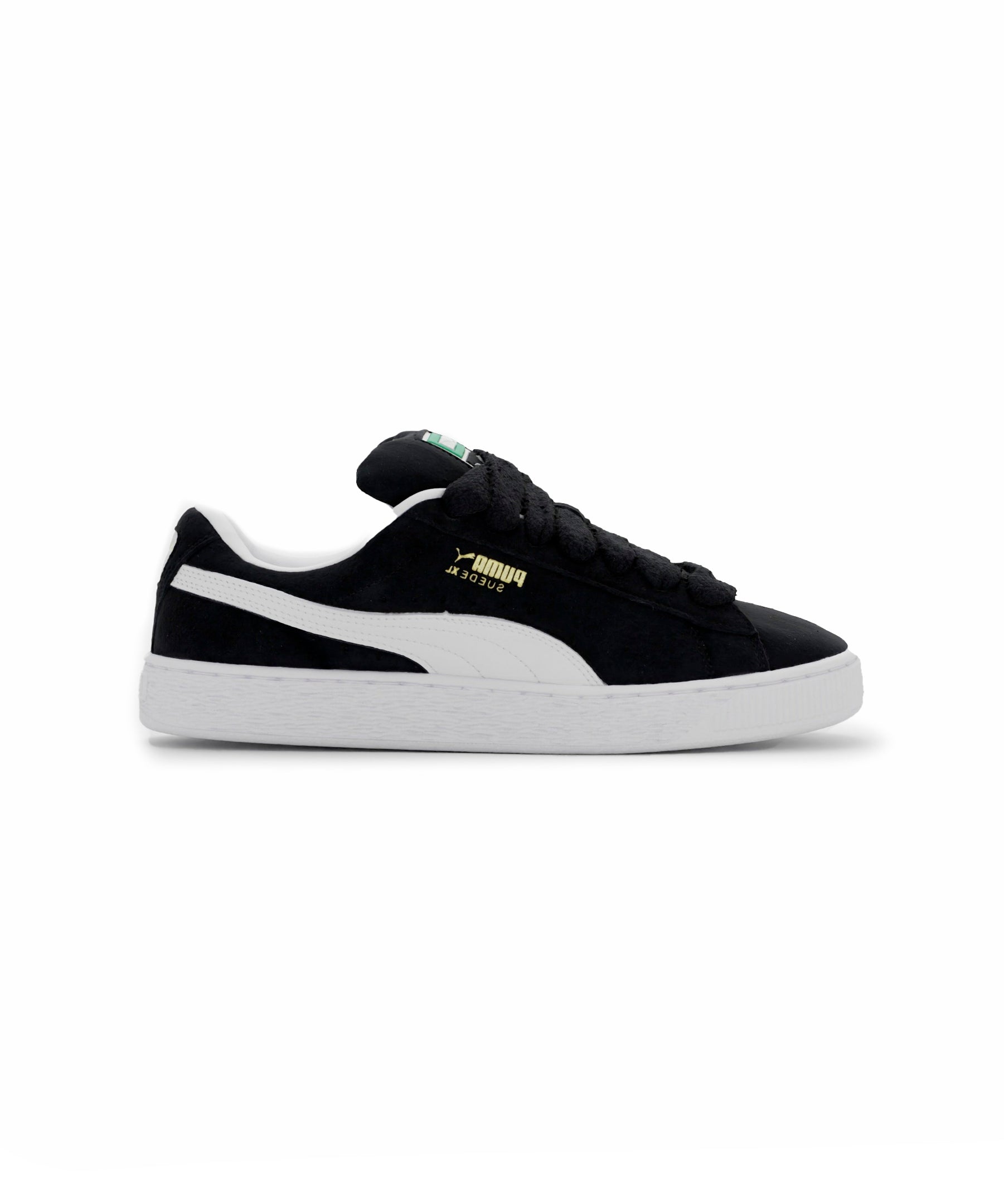 Puma Kids Suede XL Nero/Bianco per Bambine