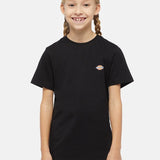Dickies Kids T-shirt Nera con Micro Logo per Bambini