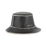 Michael Kors Cappello Invernale in Shearling con Bordo Largo