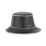 Michael Kors Cappello Invernale in Shearling con Bordo Largo