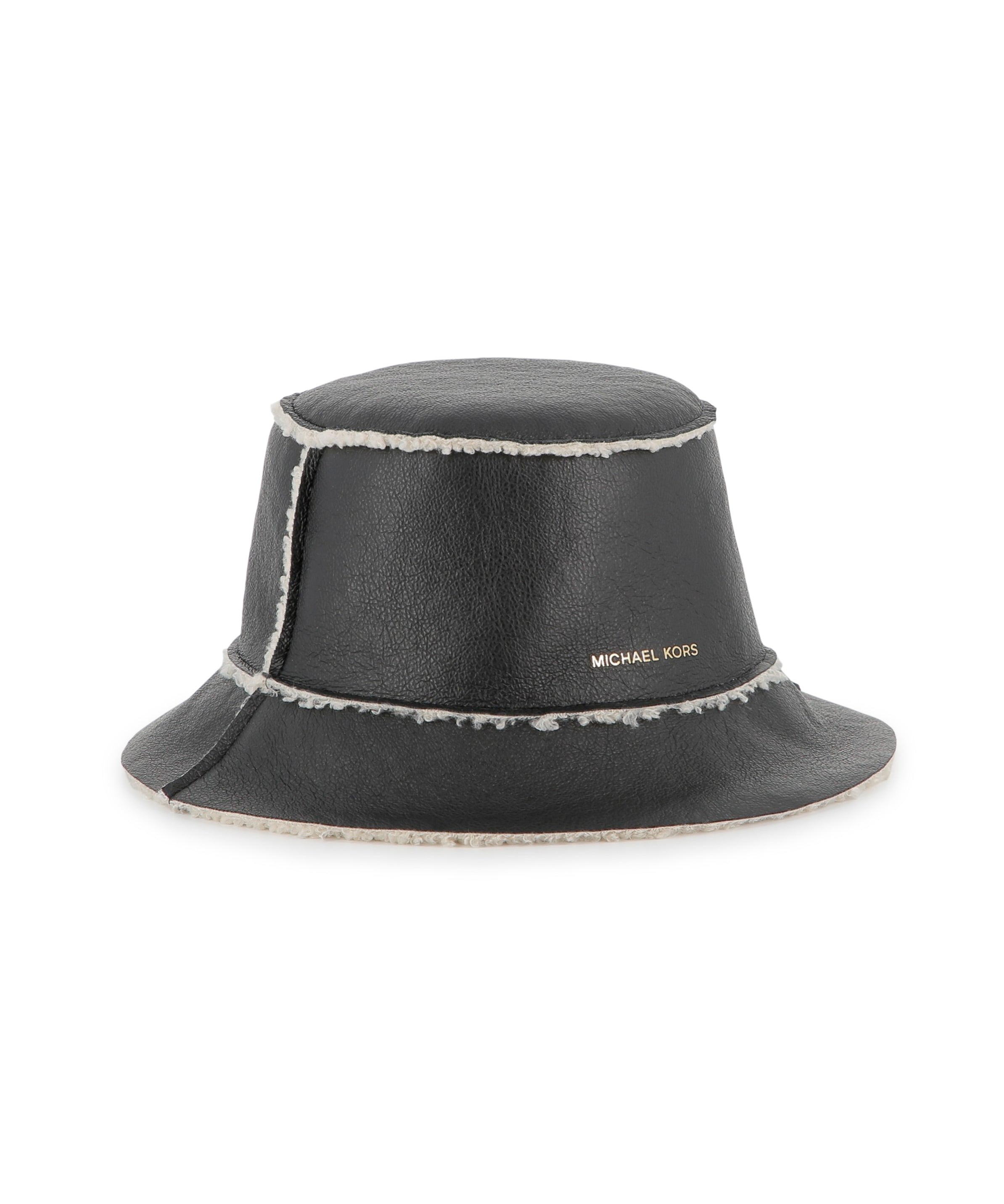 Michael Kors Cappello Invernale in Shearling con Bordo Largo