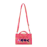 Effek Mini Beach Bag Fuchsia Pattern for Girls