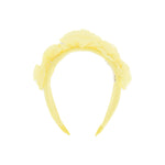 Angel's Face Cerchietto Giallo con Tulle Rosie per Bambine