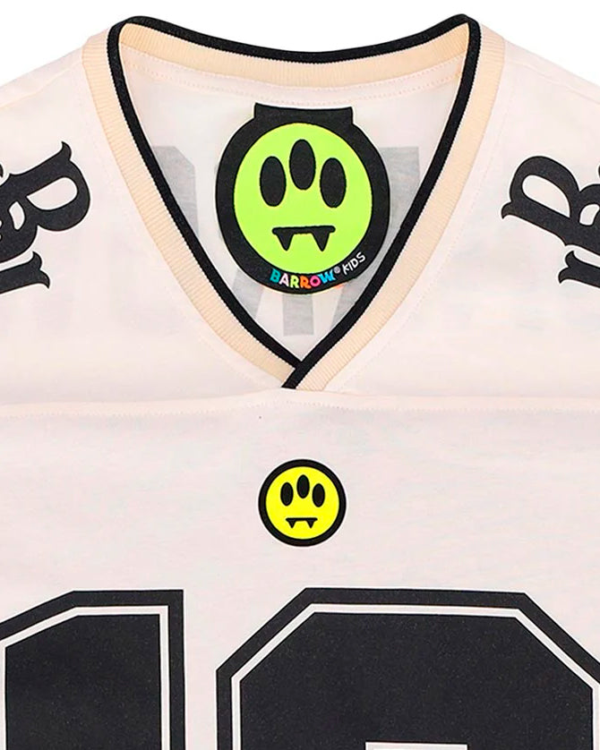 Barrow Kids Jersey Numero "10" Crema per Bambini