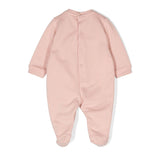 Elisabetta Franchi La Mia Bambina Tutina Desert Rose con Ricamo Logo per Neonate (retro)