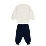 Iceberg Kids Maglioncino Girocollo "Tom & Jerry" Bicolore per Neonati