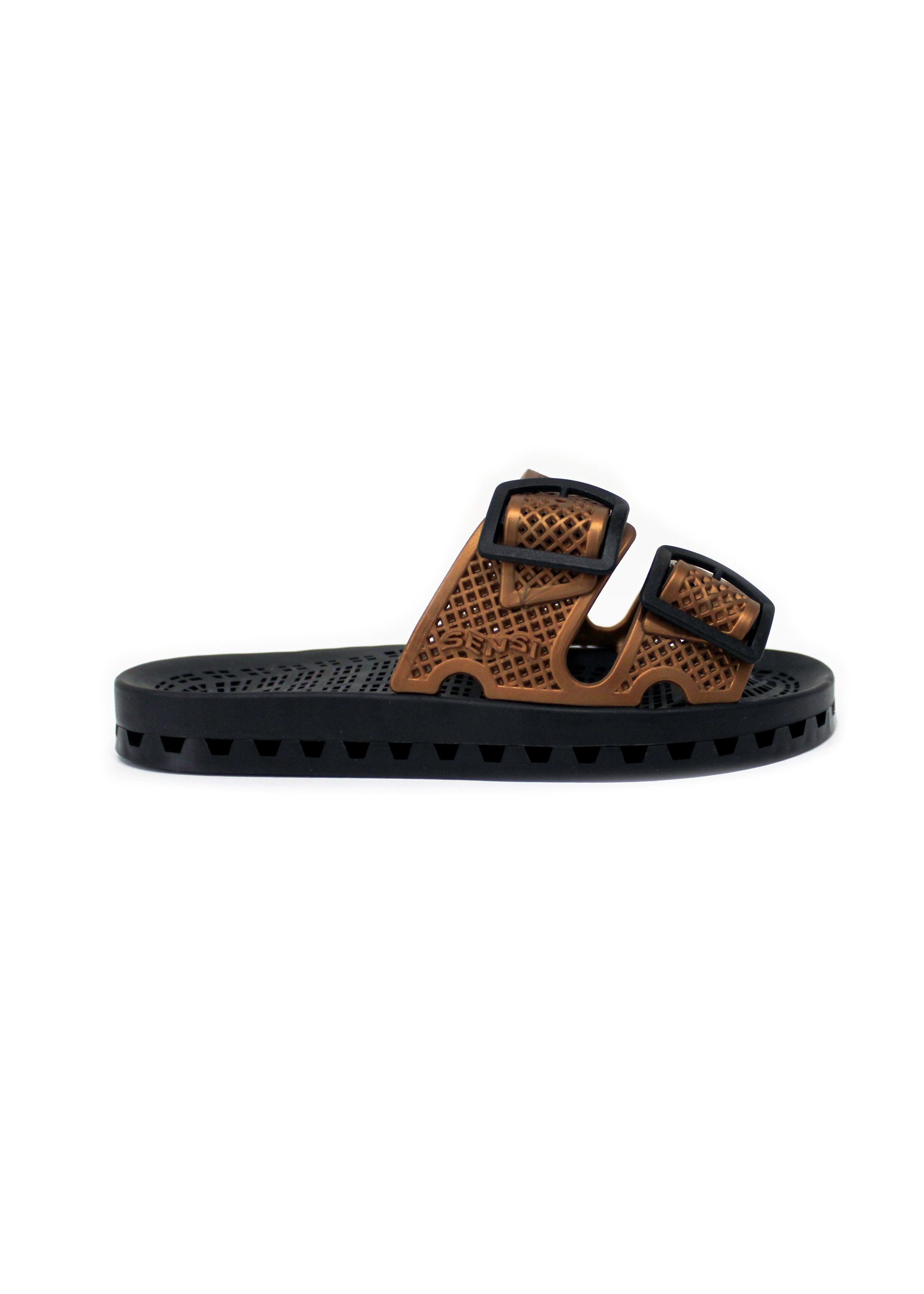 Sensi Kids Urban Sandalo Copper Doppia Fascia per Bambini (lato)