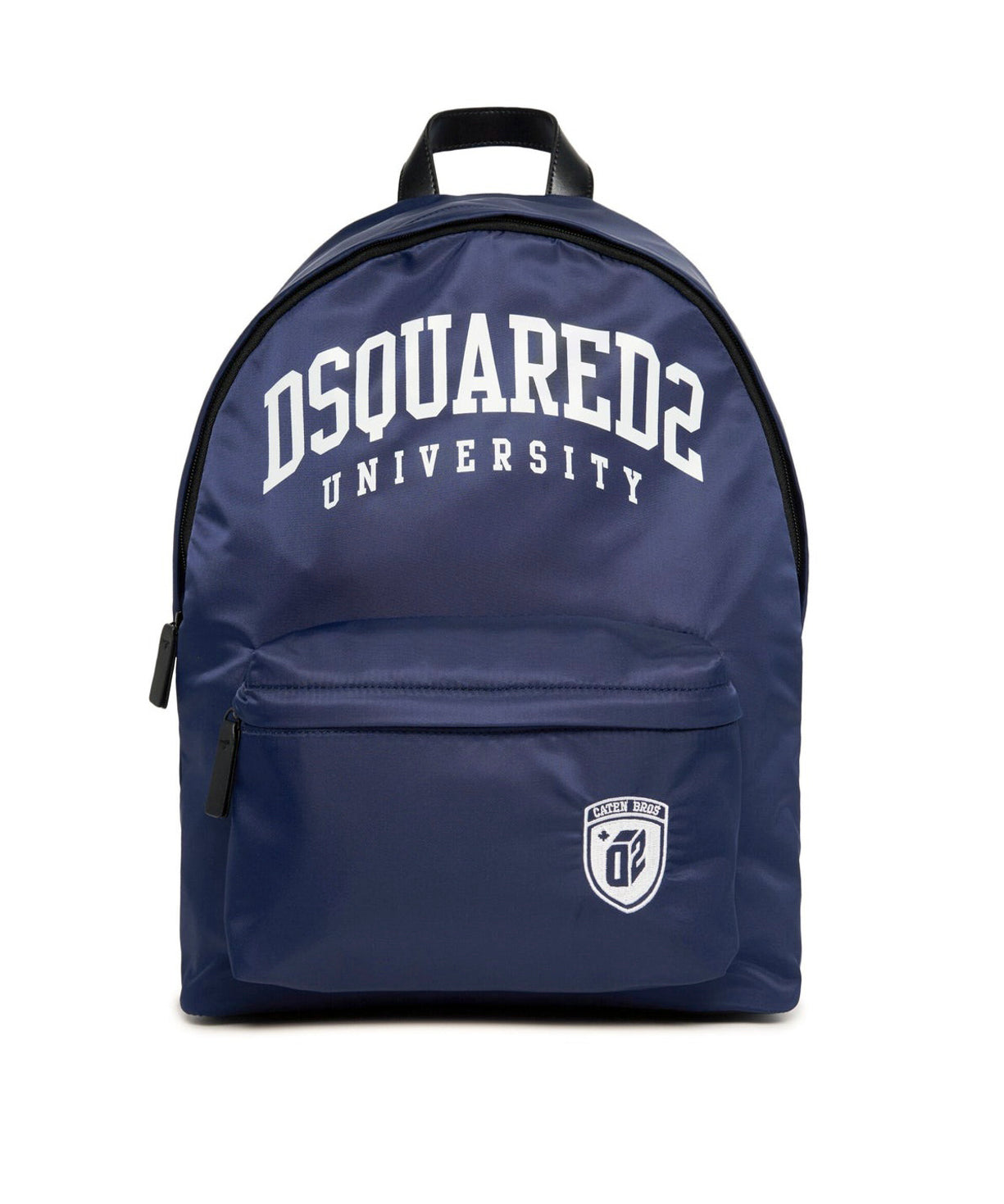 Dsquared2 Kids Zaino Blu con Stampa per Bambini