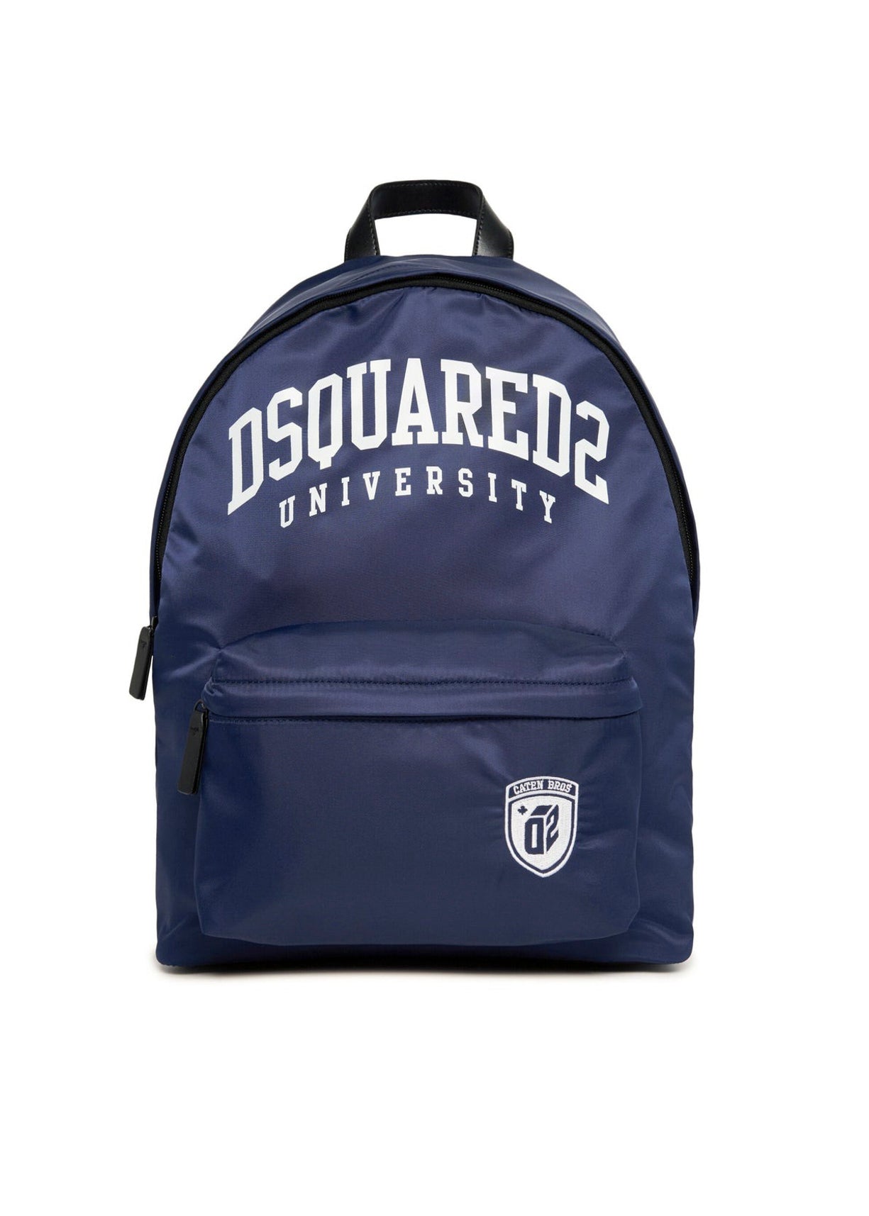 Dsquared2 Kids Zaino Blu con Stampa per Bambini