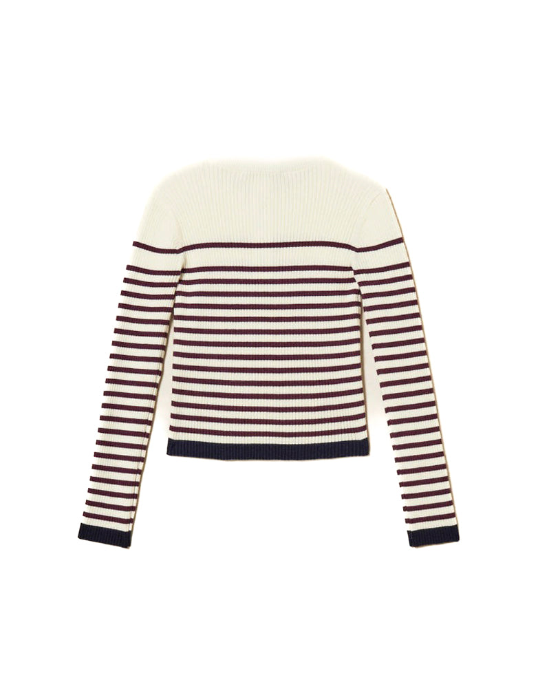 Twinset Kids Maglia a Maniche Lunghe a Righe per Bambine