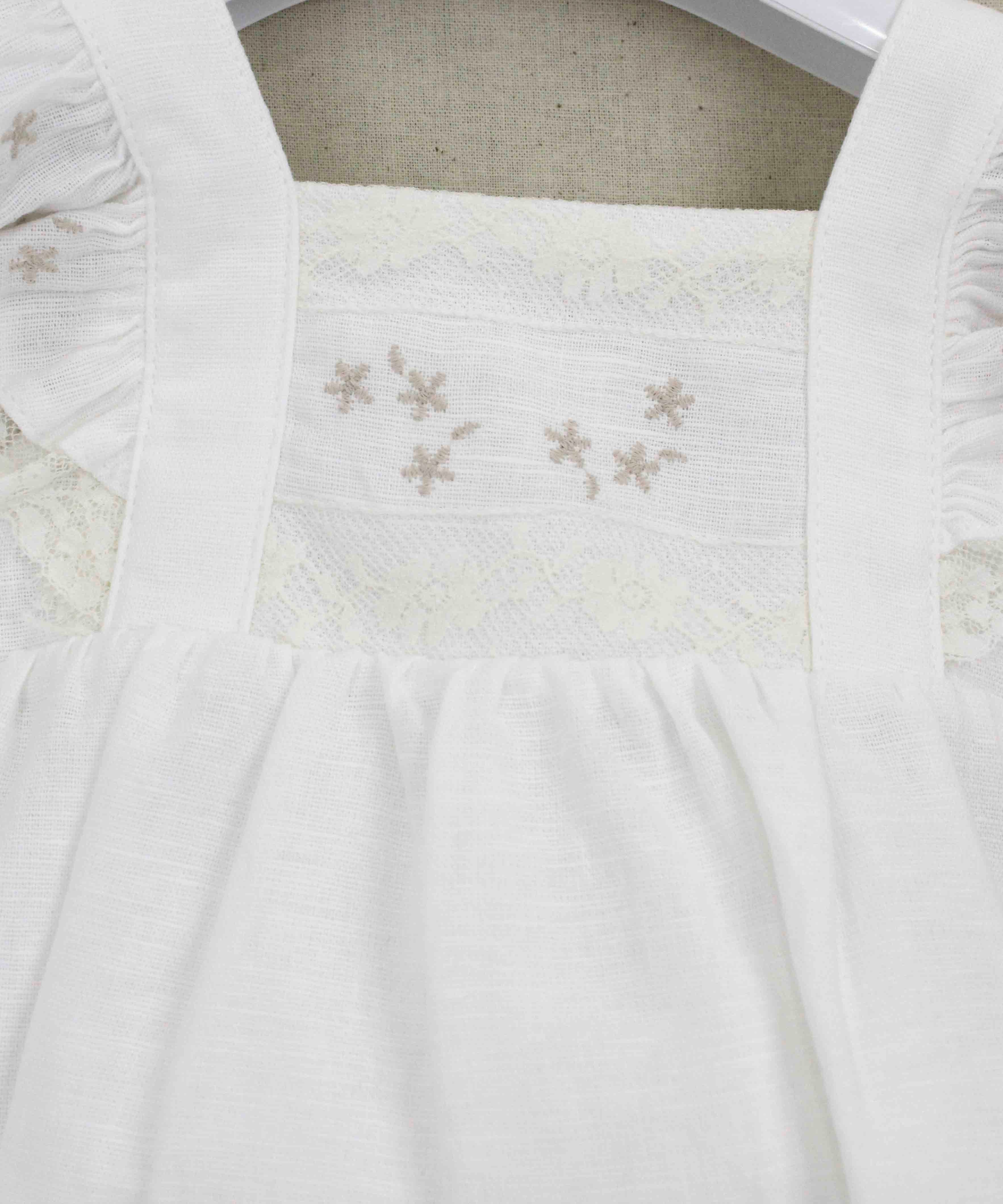 Deolinda Pagliaccetto Panna/Beige per Neonate(dettaglio)