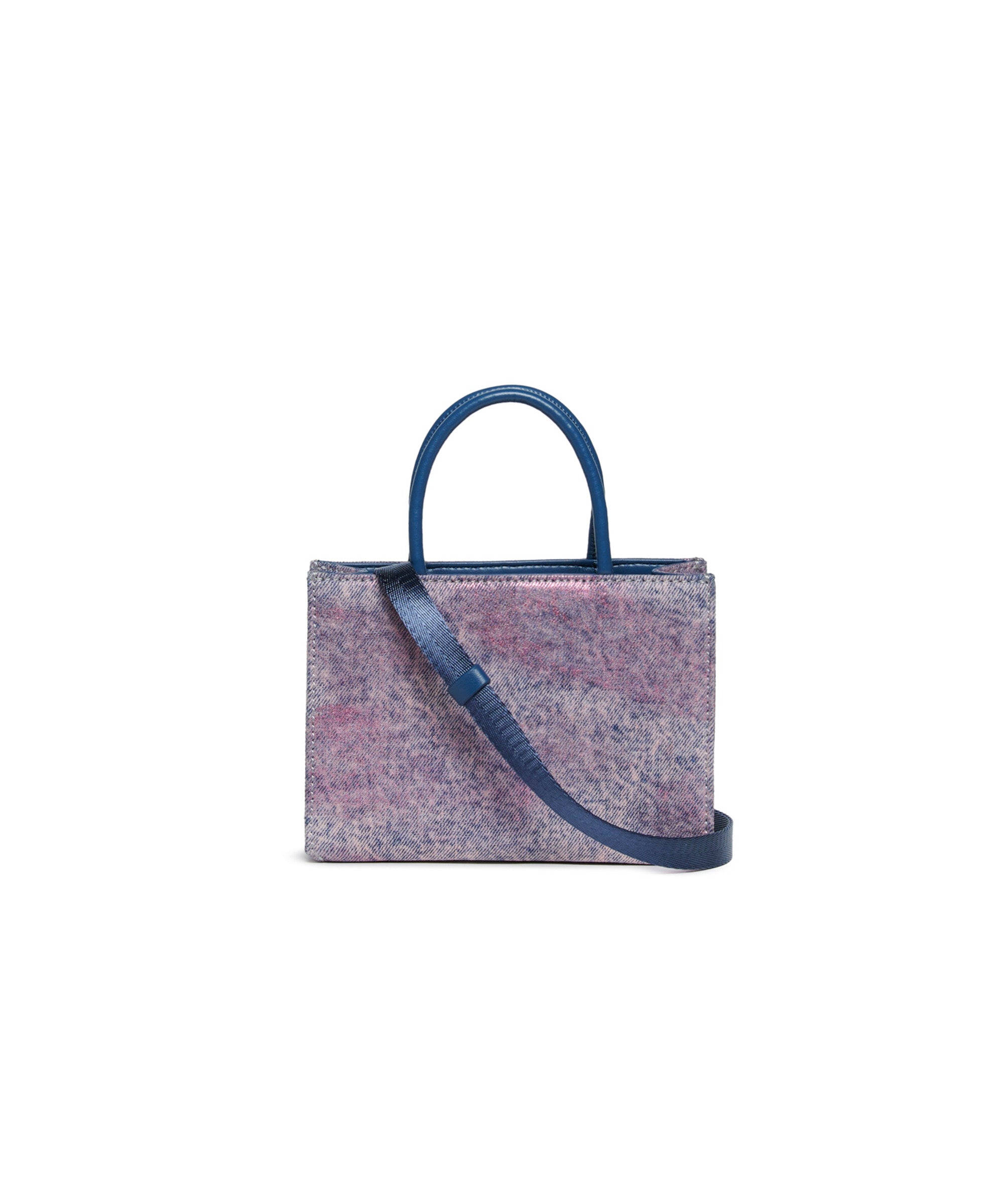 Diesel Kids Borsa Denim Rosa Mini 3D per Bambine