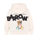 Barrow Kids Felpa con Cappuccio Stampa Retro per Bambini