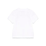 Moschino Kids T-shirt Bianca con Ricamo Toy per Neonati