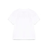 Moschino Kids T-shirt Bianca con Ricamo Toy per Neonati