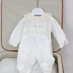 Deolinda Tutina Panna/Beige per Neonate