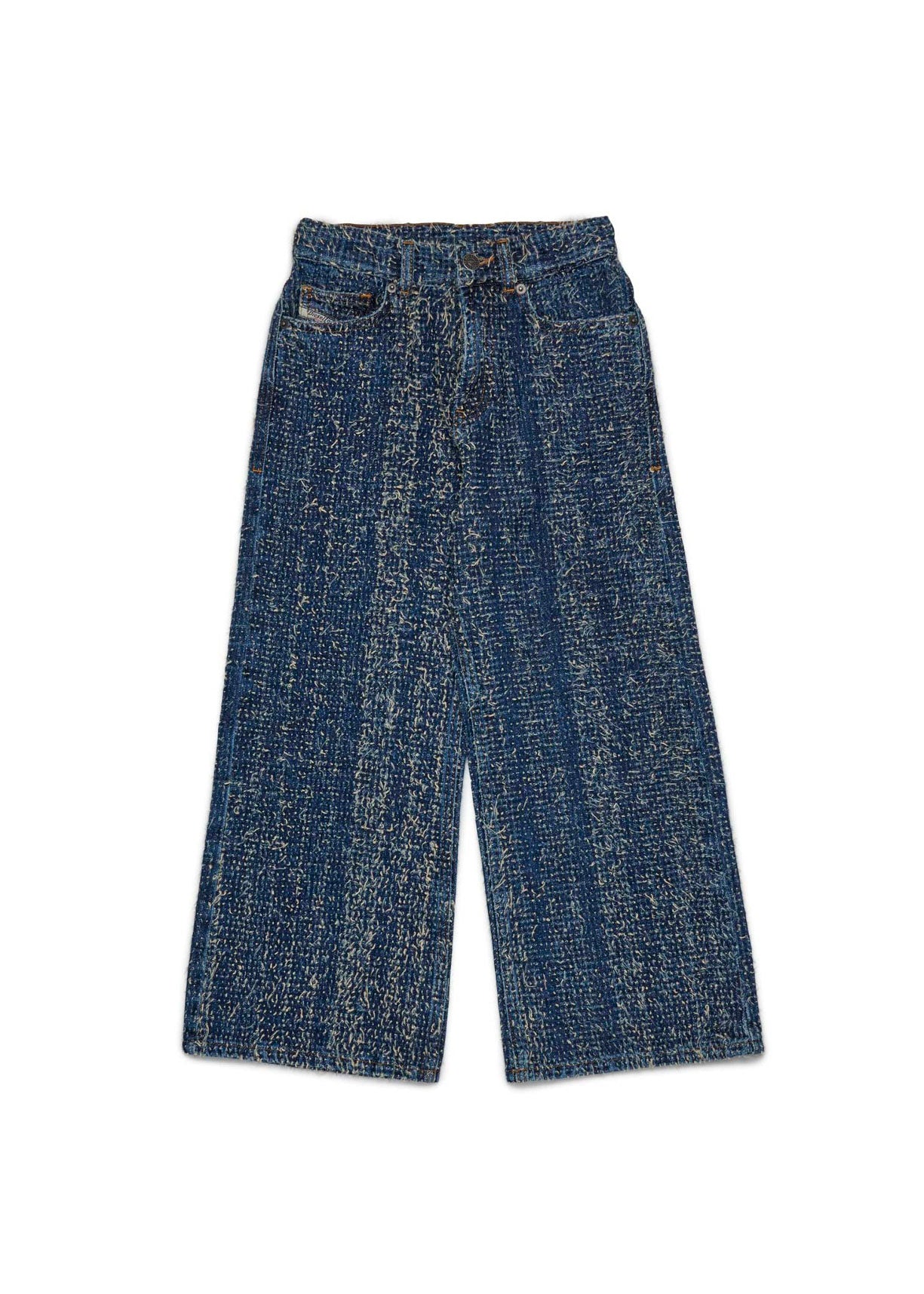 Diesel Kids Pantaloni Bouclé - D-Argjx Denim per Bambine