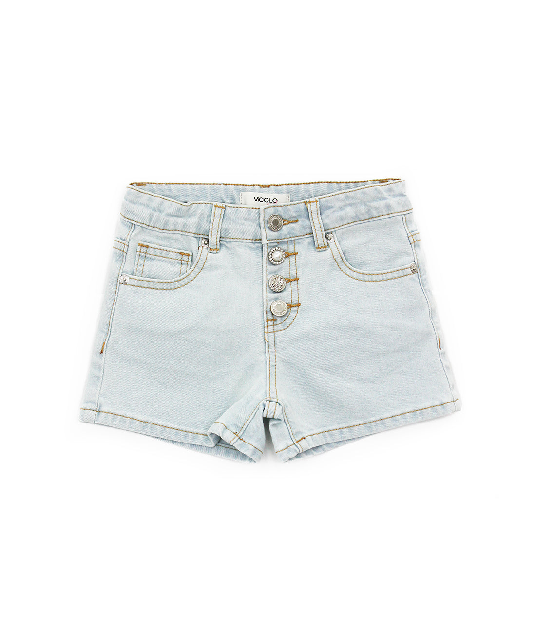 Vicolo Shorts in Denim per Bambine