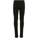 Moschino Kids Leggings Neri con Teddy per Bambine