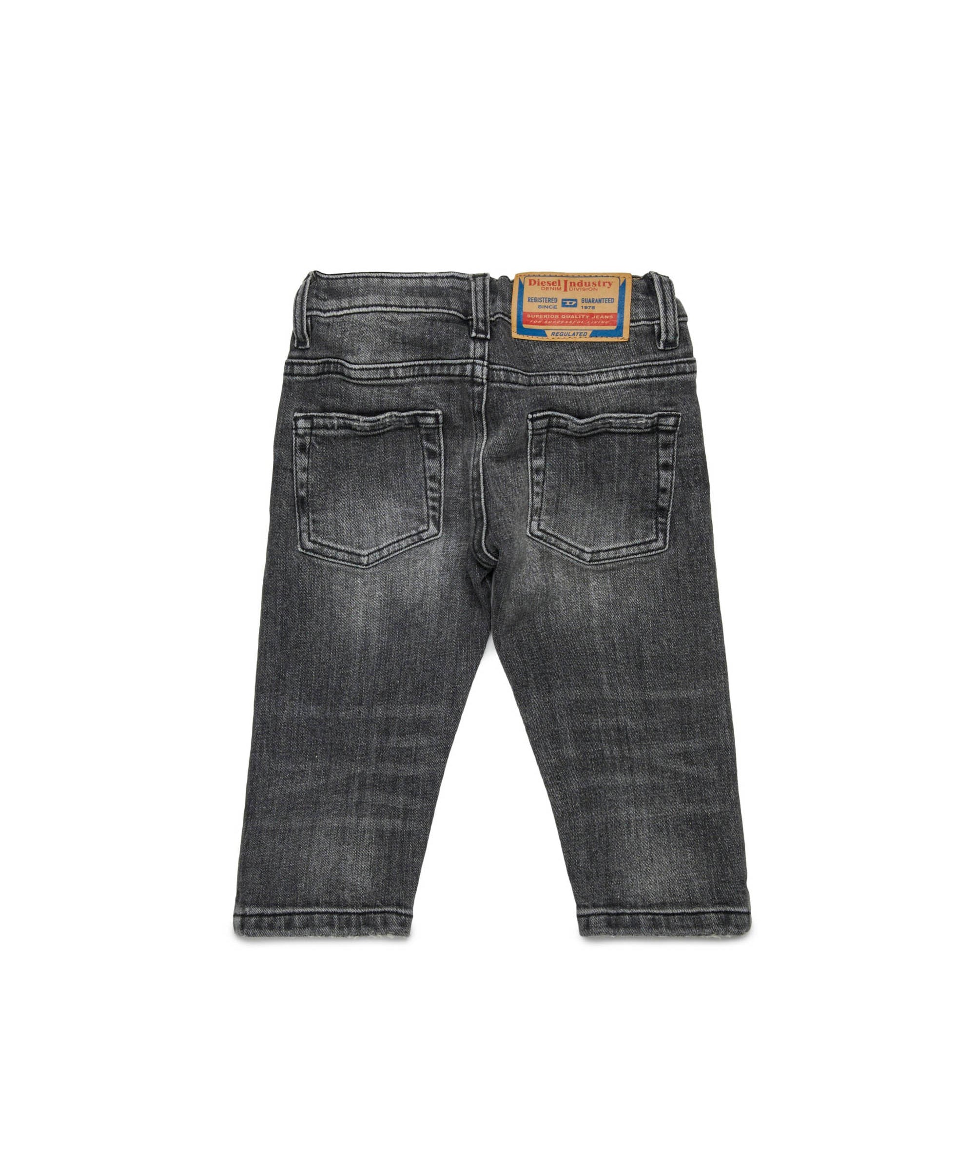 Diesel Kids Jeans Regular Fit Denim Scuro D-Jools-B per Neonati