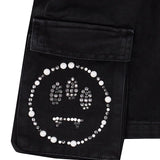 Barrow Kids Gonna Cargo con Logo Strass per Bambine