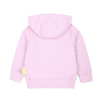 Barrow Kids Felpa Rosa con Cappuccio con Stampa per Neonate (retro)